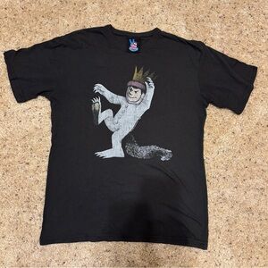 Junk Food Urban Outfitters Black Where The Wild Things Are tshirt M